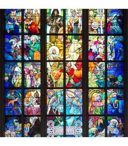 Amazon.co.jp: 絵画風 壁紙ポスター （はがせるシール式） ステンド